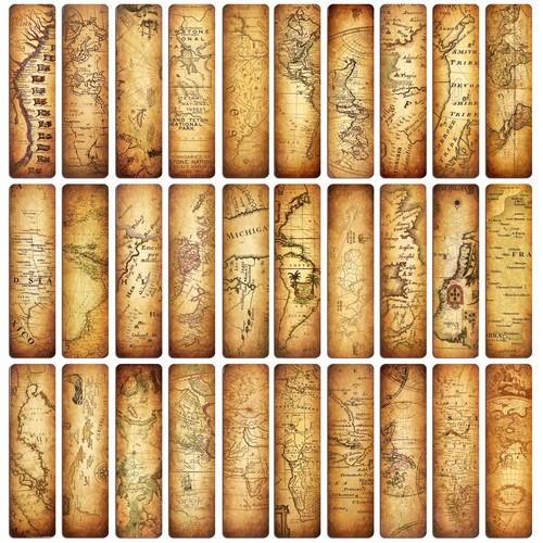 Gscwld pcs vintage map - 30,
