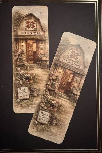 Set bookmarks vintage - of,